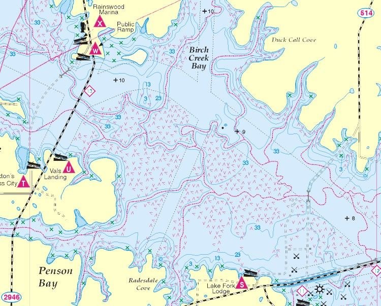 Fishing Hot Spots Map Info