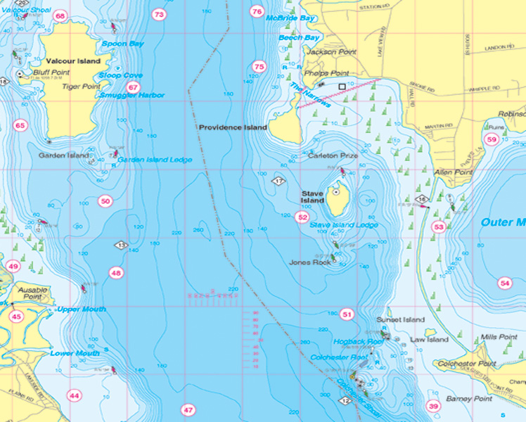 Fishing Hot Spots Map Info