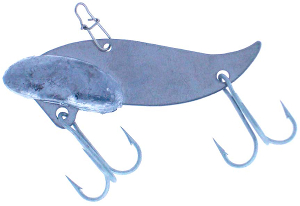 Silver Buddy Silver Jigging Lures Blade Bait Walleye Panfish Fishing 1/2oz