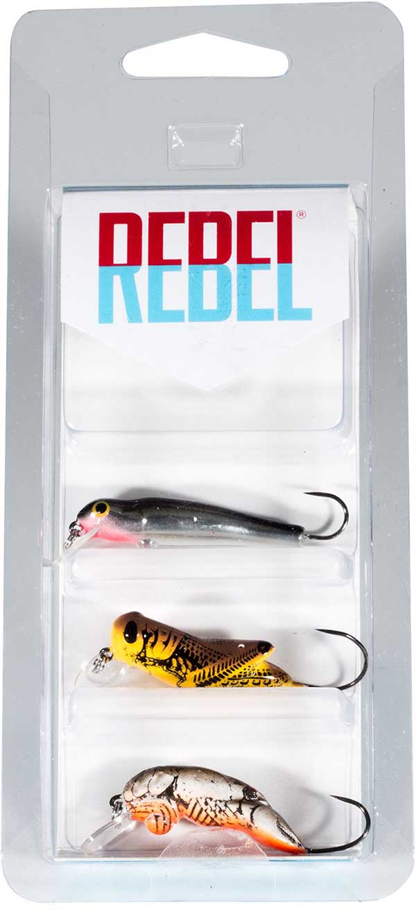 Rebel Lures Micro Critters Ultralight Crankbait Fishing Lure with Barbless  Hook, Stream Crawfish, Micro Craw : Sports & Outdoors 