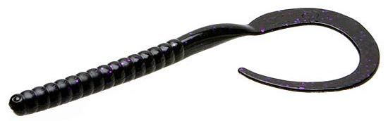 Zoom 026065-SP Ol' Monster Worm Fishing Lure 10 1/2 Inch 9 Per Pack Old  Purple 