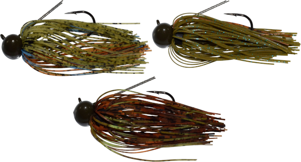 BC Lures Wire Guard Football Head Jig - NEW COLORS