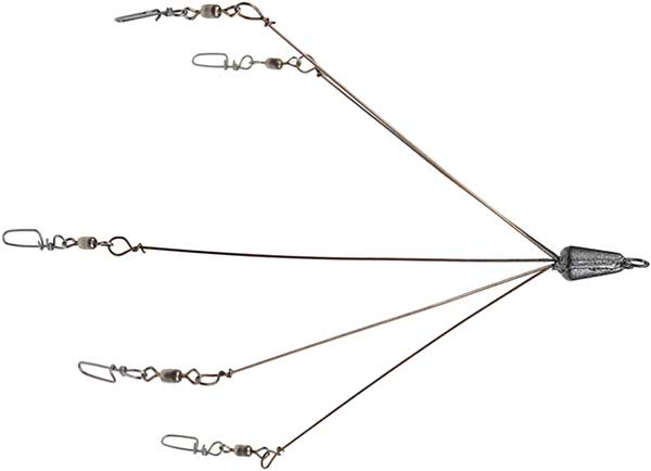 3 Brothers Baits A-Rig 5-Wire Finesse Umbrella Rig - NOW AVAILABLE