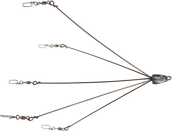 3 Brothers Baits A-Rig 5-Wire Short Umbrella Rig - NOW AVAILABLE