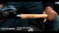Tatula Elite Series Cory Johnston Soft Stick Bait/Football Jig Casting Rod