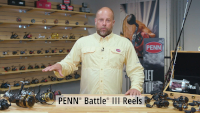 Penn Battle III Spinning Reel Video