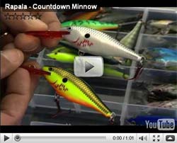 Rapala CountDown Minnow Video