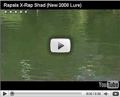 Rapala X-Rap Shad Video