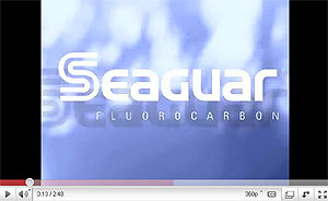 Seaguar InvizX Fluorocarbon Line Video